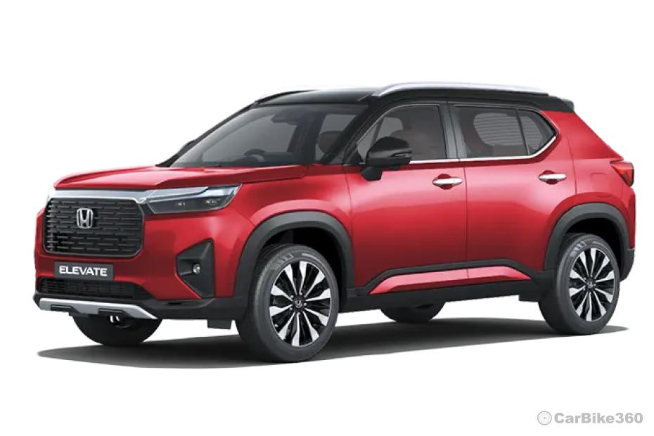 Honda Elevate Radiant Red Metallic with Crystal Black Pearl Roof Honda Elevate Radiant Red Metallic with Crystal Black Pearl Roof