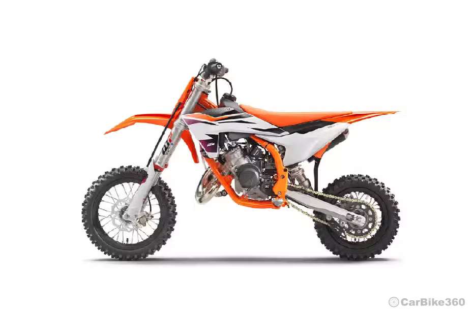KTM 50 SX Left Side View KTM 50 SX Left Side View