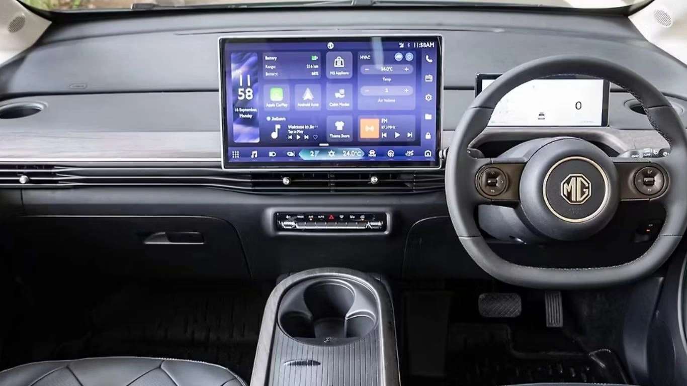MG Windsor EV interior