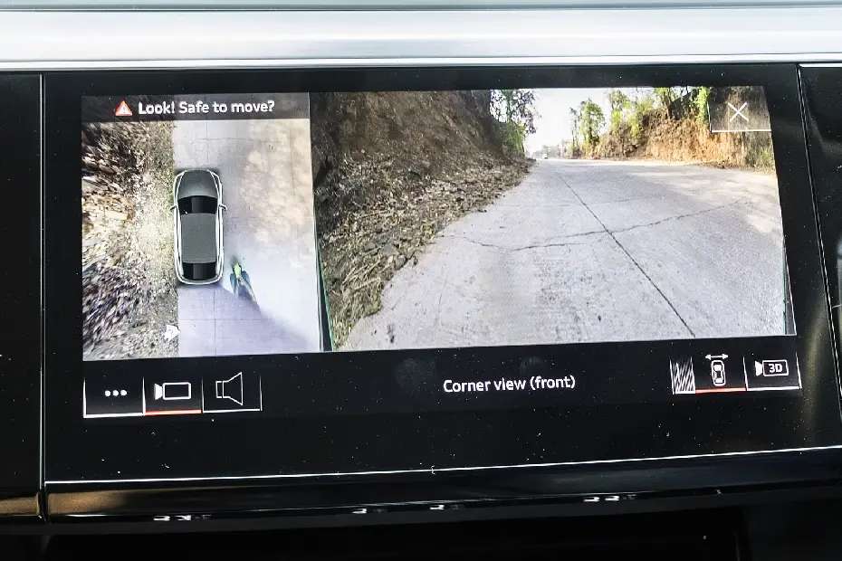Audi E-tron Sportback 360-Degree Camera Control Audi E-tron Sportback 360-Degree Camera Control