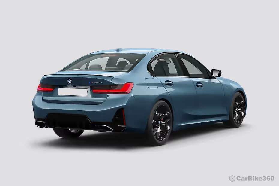 BMW 3 Series Rear Right Three Quarter View BMW 3 Series Rear Right Three Quarter View