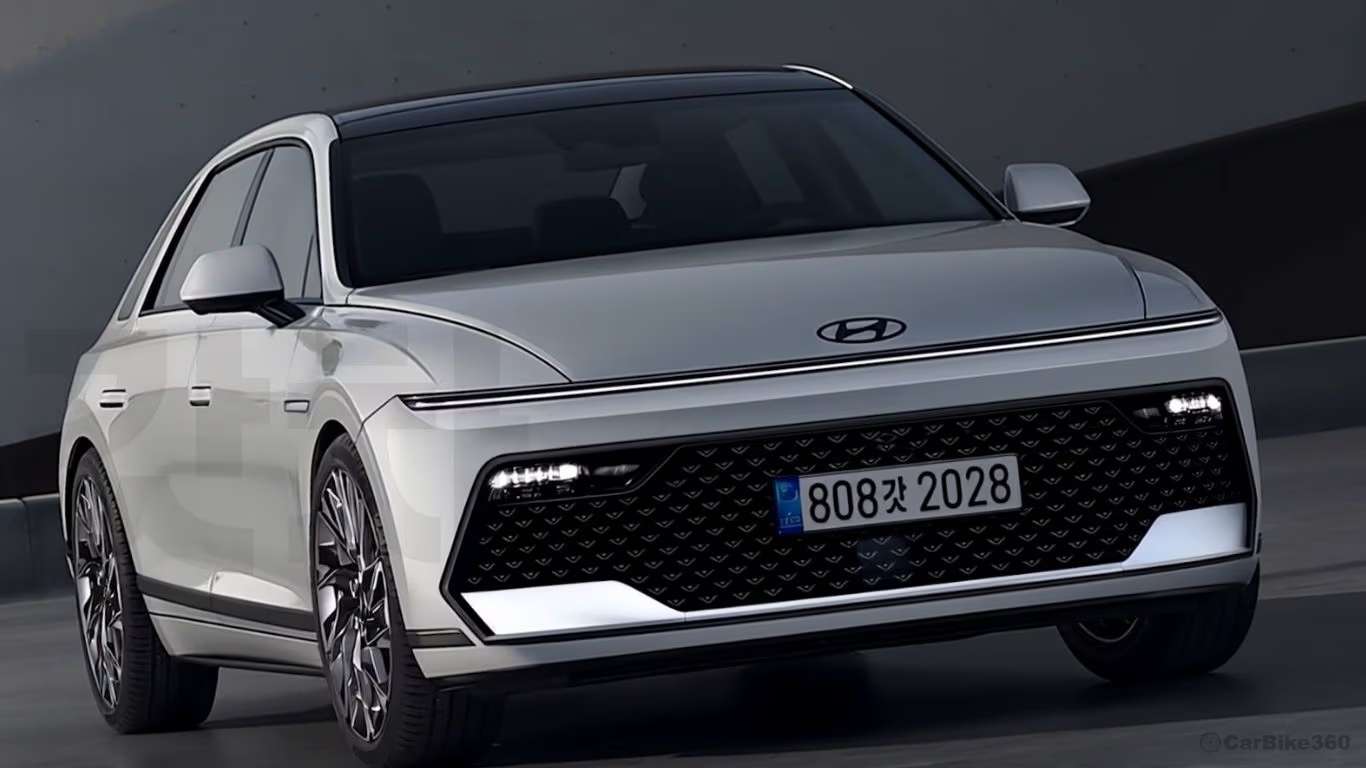 2027 Hyundai Grandeur Facelift unveiled with 17-inch display and customizable roof options Audio