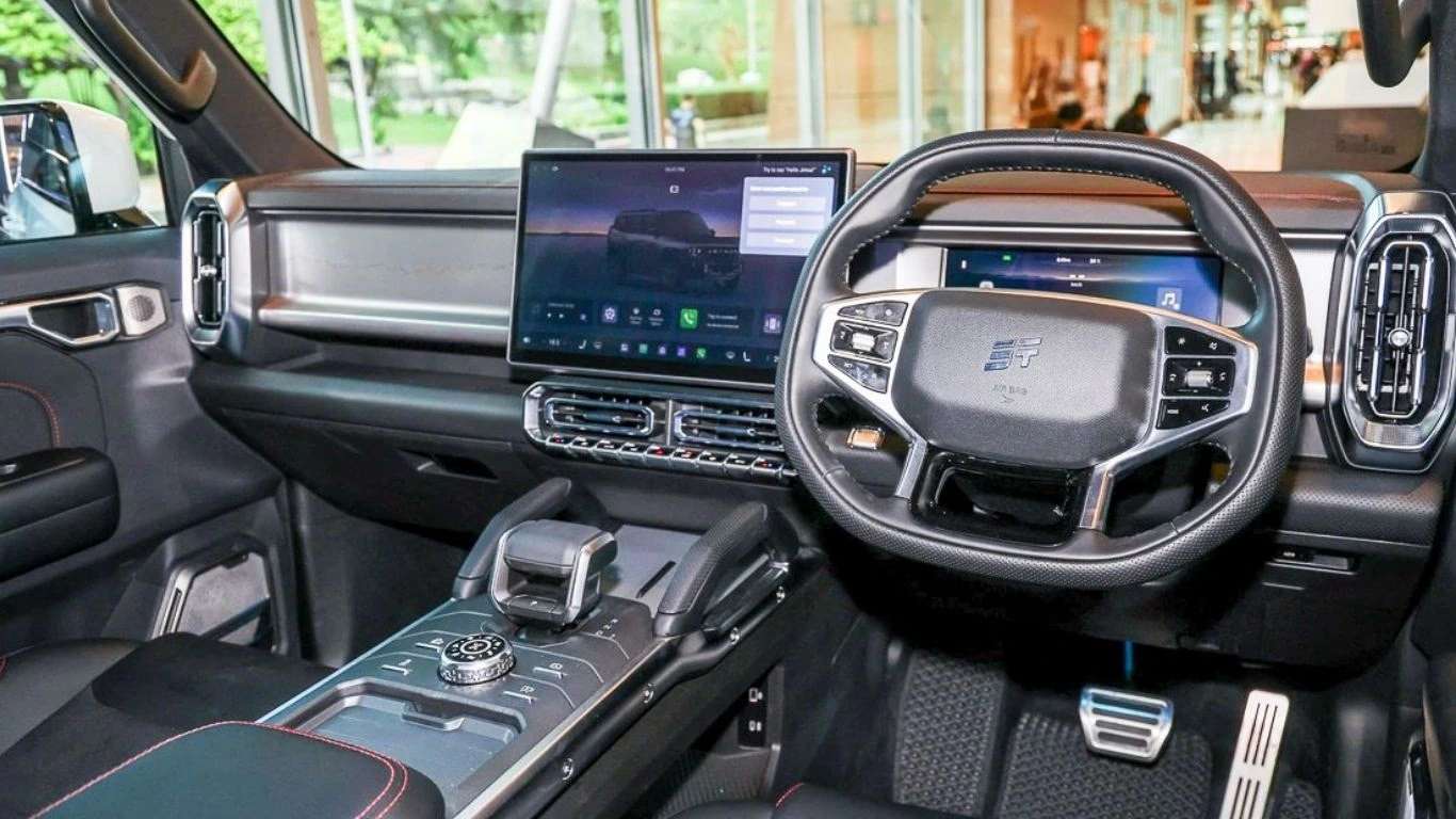 MG Jetour T2 Interior
