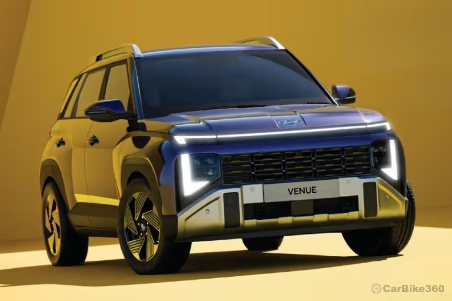 Hyundai ने नेक्स्ट-जेन वेन्यू के लिए टीज़र का खुलासा किया, कॉम्पैक्ट एसयूवी में एक साहसिक नए अध्याय का वादा किया Hyundai Venue 2025 Revealed