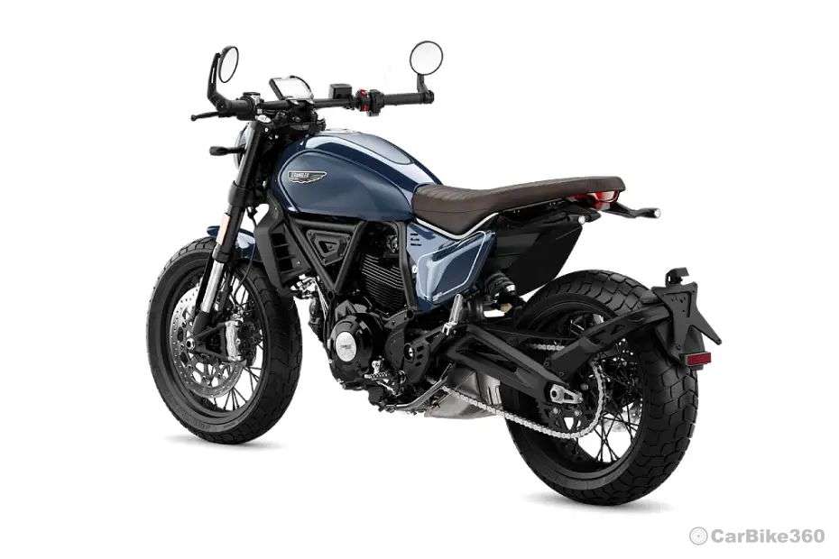 Ducati Scrambler Nightshift Left Rear Three Quarter Ducati Scrambler Nightshift Left Rear Three Quarter