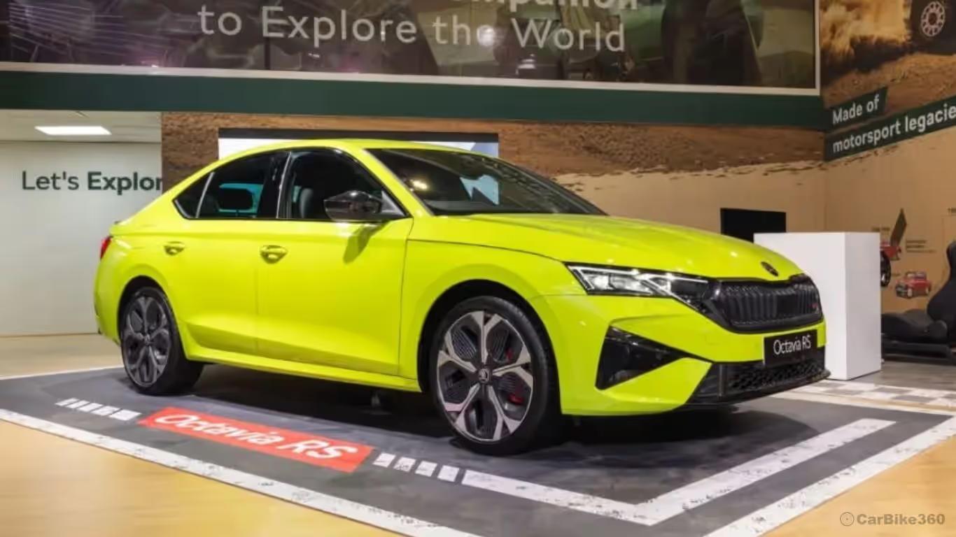 The Skoda Octavia RS Set for India Launch in November 2025 Skoda Octavia RS To Be Launched In India in November 2025