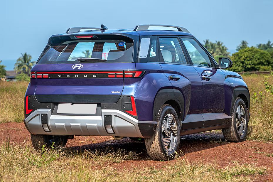 Hyundai Venue Rear Right Three Quarter View Hyundai Venue Rear Right Three Quarter View