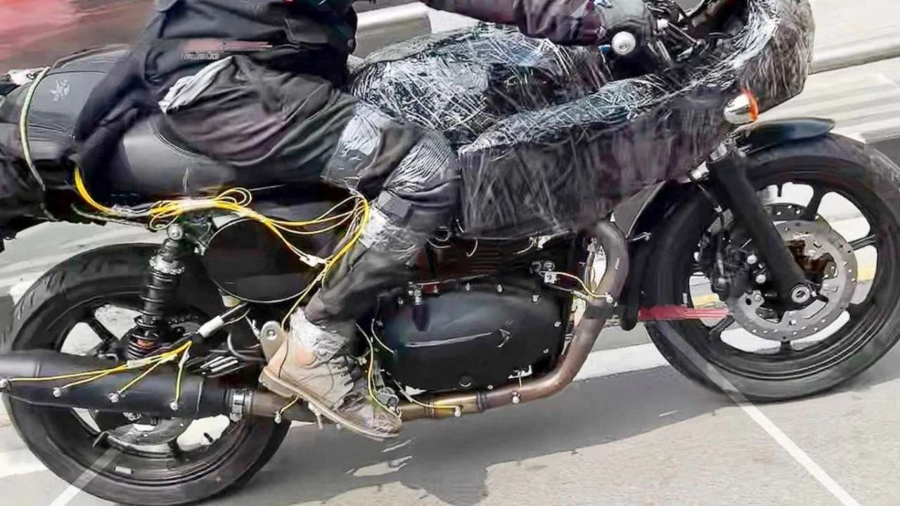 2026 Royal Enfield 750 Cafe Racer Spied Testing