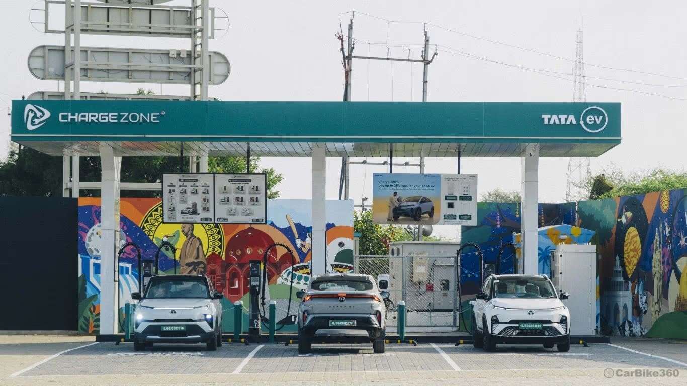 ChargeZone and Tata.ev launch 720 kW mega EV charging hub on Mumbai–Pune Expressway Audio