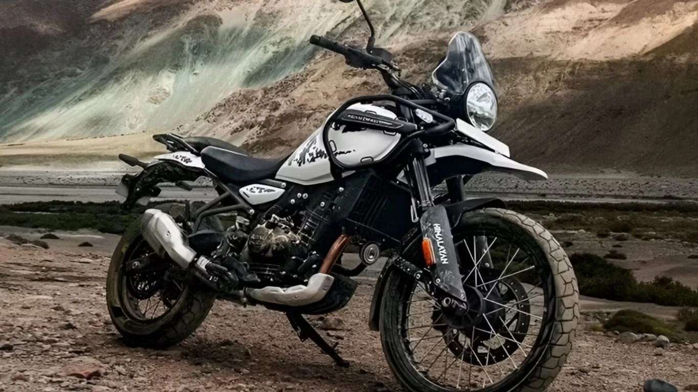 Himalayan 450 Gets New Improved Side Stand