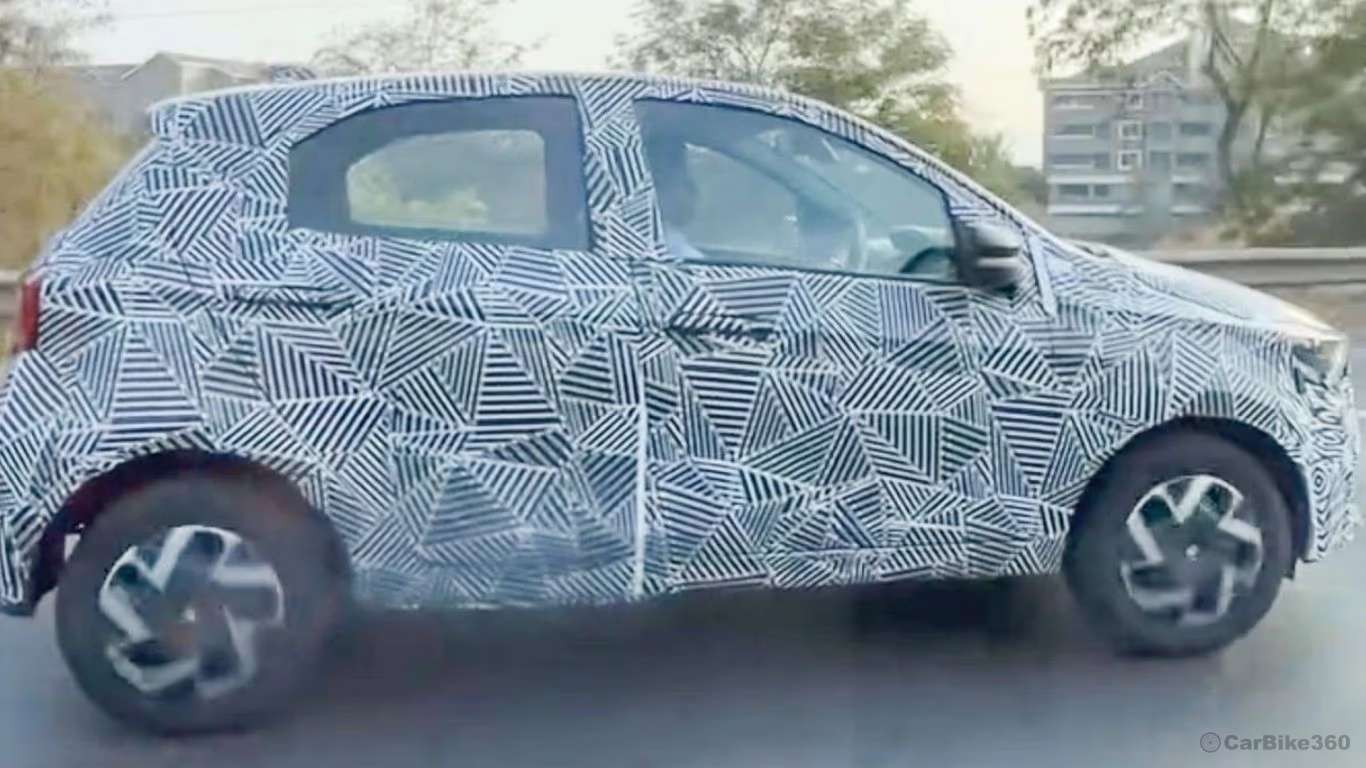 Upcoming 2026 Tata Tiago EV Spied Testing For The First Time, Ahead of its Debut Audio