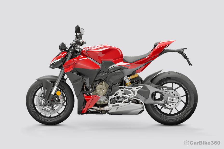 Ducati streetfighter v4 side profile view (left) Ducati streetfighter v4 side profile view (left)