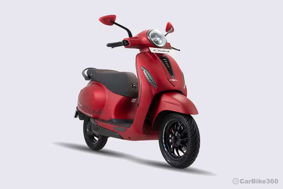 Bajaj Chetak Right Front Three Quarter Bajaj Chetak Right Front Three Quarter