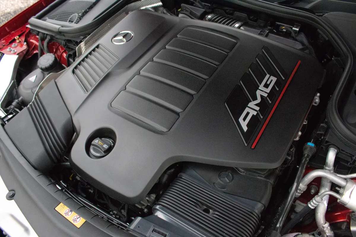 Mercedes-Benz AMG E53 Cabriolet Engine Mercedes-Benz AMG E53 Cabriolet Engine