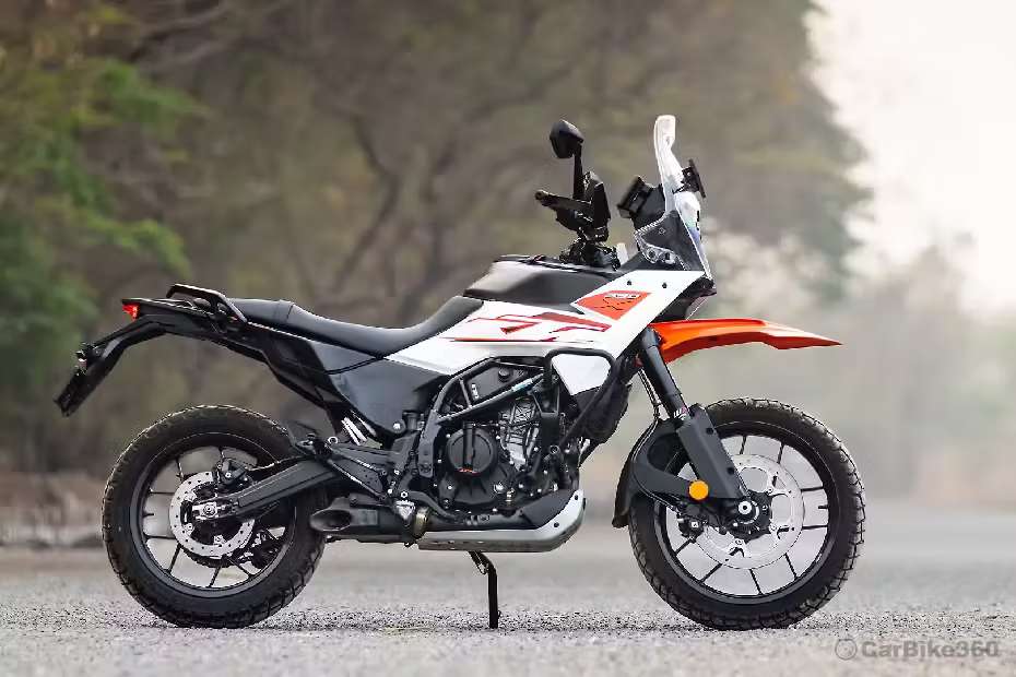 KTM 390 ADVENTURE X Right Side View KTM 390 ADVENTURE X Right Side View