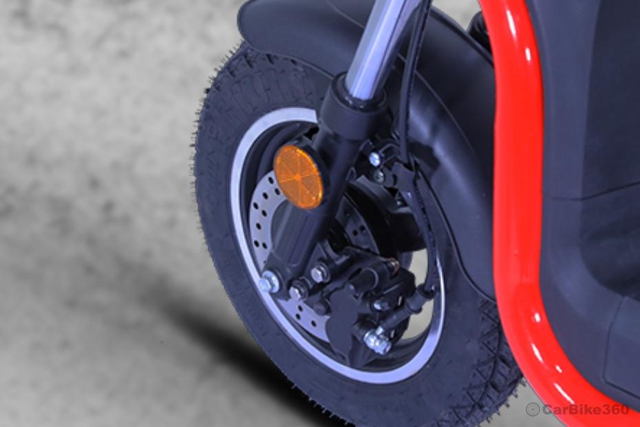 Okinawa Dual Dual Disc with Regenrative Braking (E-ABS) Okinawa Dual Dual Disc with Regenrative Braking (E-ABS)