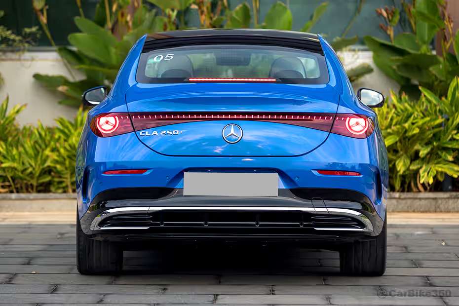 Mercedes-Benz CLA EV Rear View Mercedes-Benz CLA EV Rear View