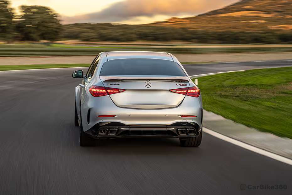 Mercedes Benz AMG C 63 S E-Performance Rear View Mercedes Benz AMG C 63 S E-Performance Rear View