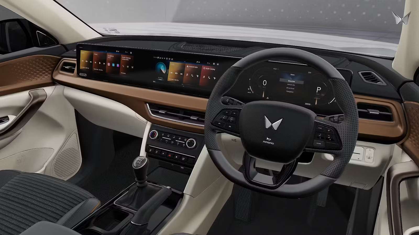 Mahindra XUV 7XO Dashboard Mahindra XUV 7XO Dashboard