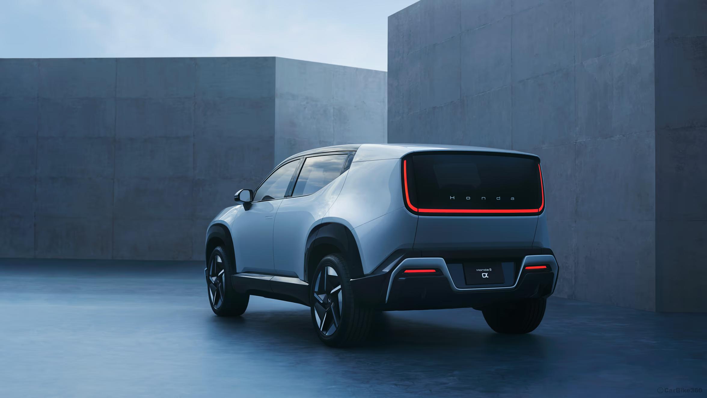 Honda 0 Alpha Left Rear Three Quarter Honda 0 Alpha Left Rear Three Quarter