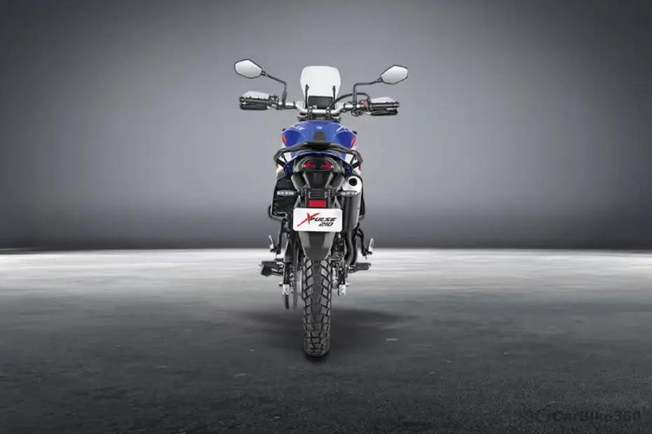 Hero xpulse 210 rear view Hero xpulse 210 rear view
