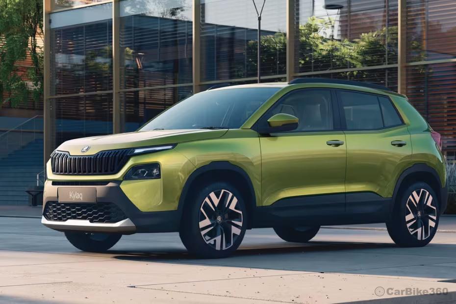 Skoda Kylaq Left Front Three Quarter Skoda Kylaq Left Front Three Quarter