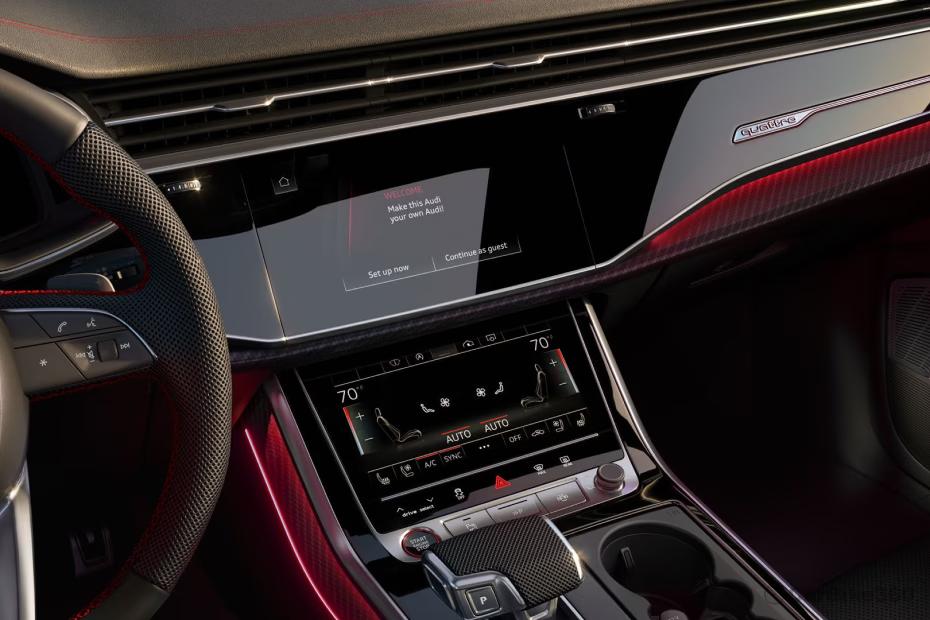 Audi SQ8 Infotainment System Audi SQ8 Infotainment System
