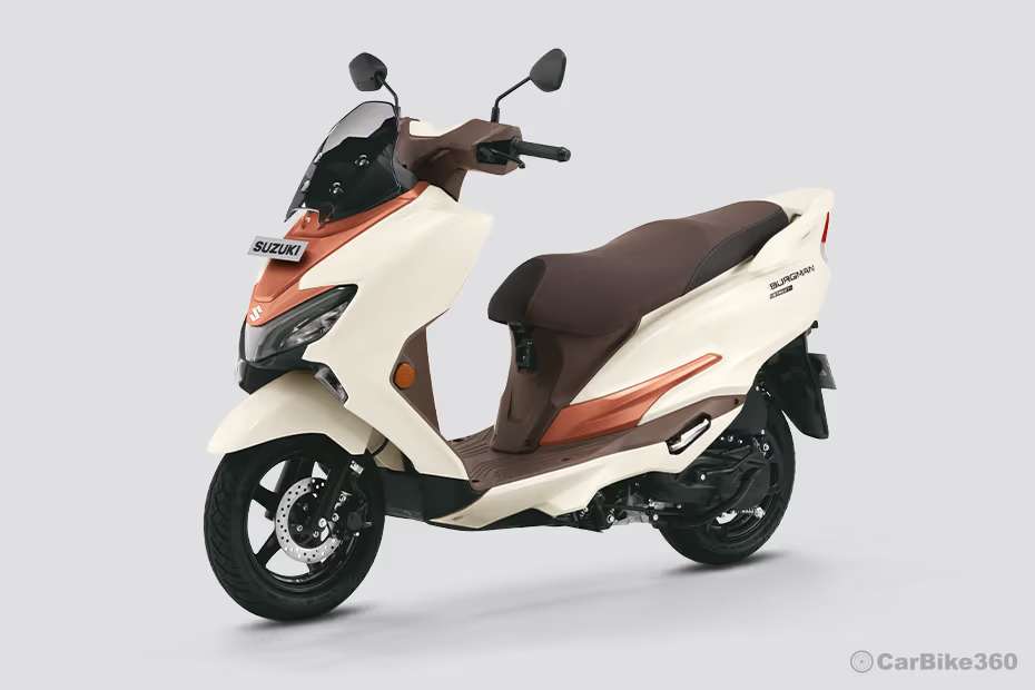 Suzuki Burgman Street Front Left Quarter View Suzuki Burgman Street Front Left Quarter View