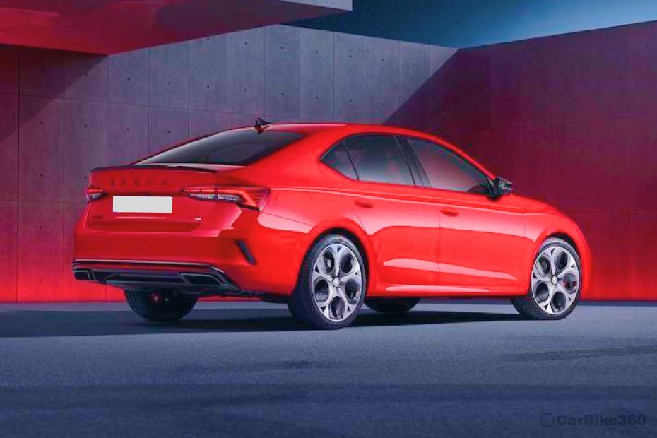 Skoda Octavia RS Right Rear Three Quarter Skoda Octavia RS Right Rear Three Quarter