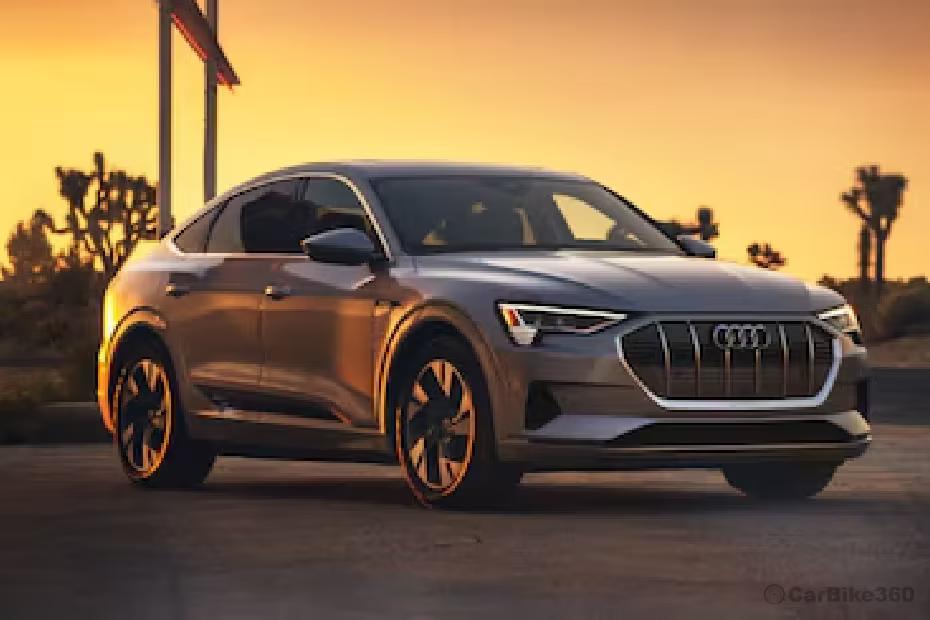 Audi e-tron Sportback Right Front Three Quarter Audi e-tron Sportback Right Front Three Quarter