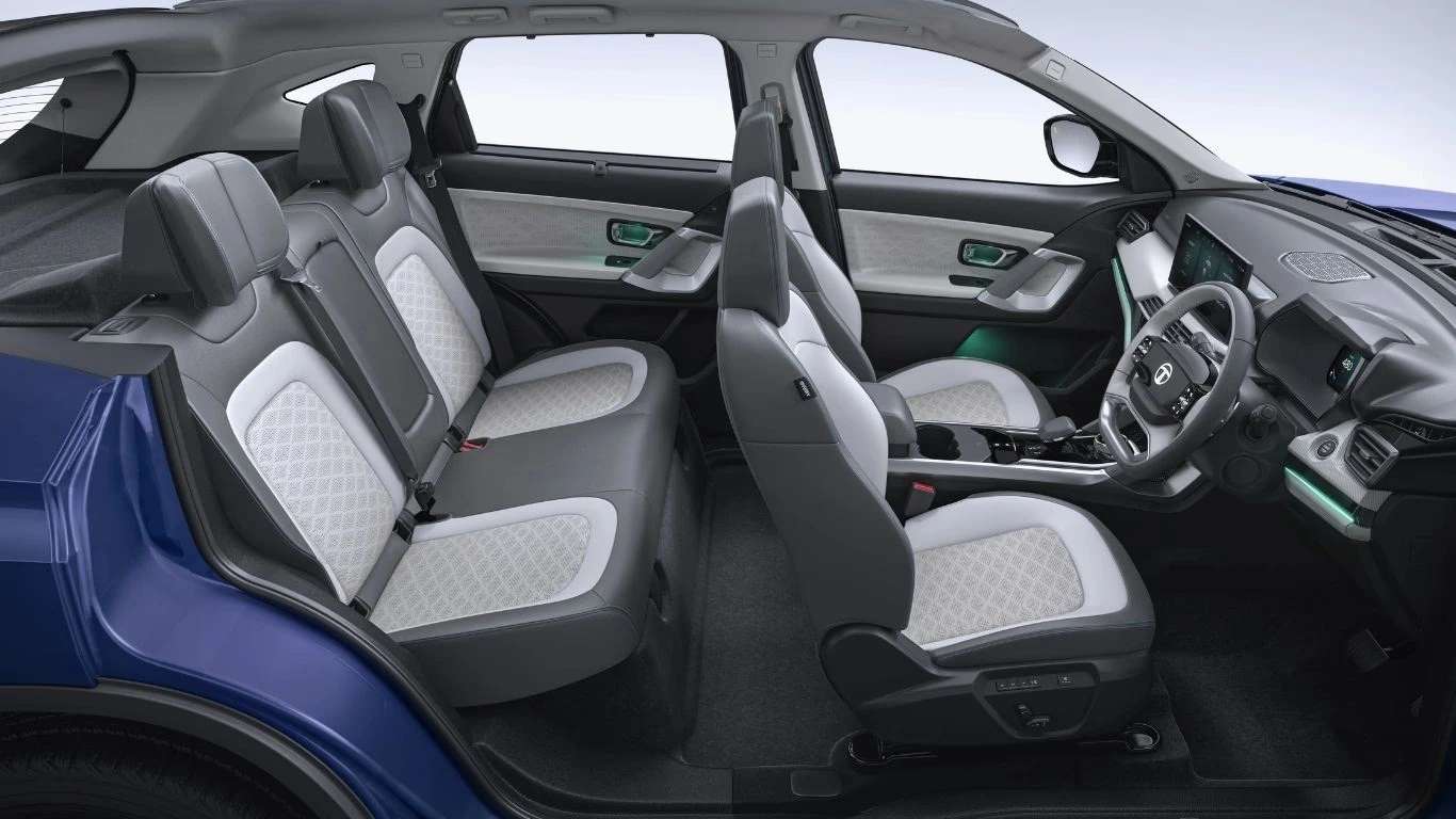 Tata Harrier EV interior