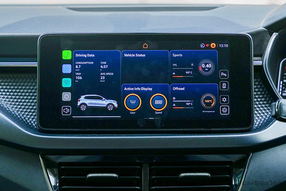 Skoda Kushaq Infotainment System Looks Skoda Kushaq Infotainment System Looks