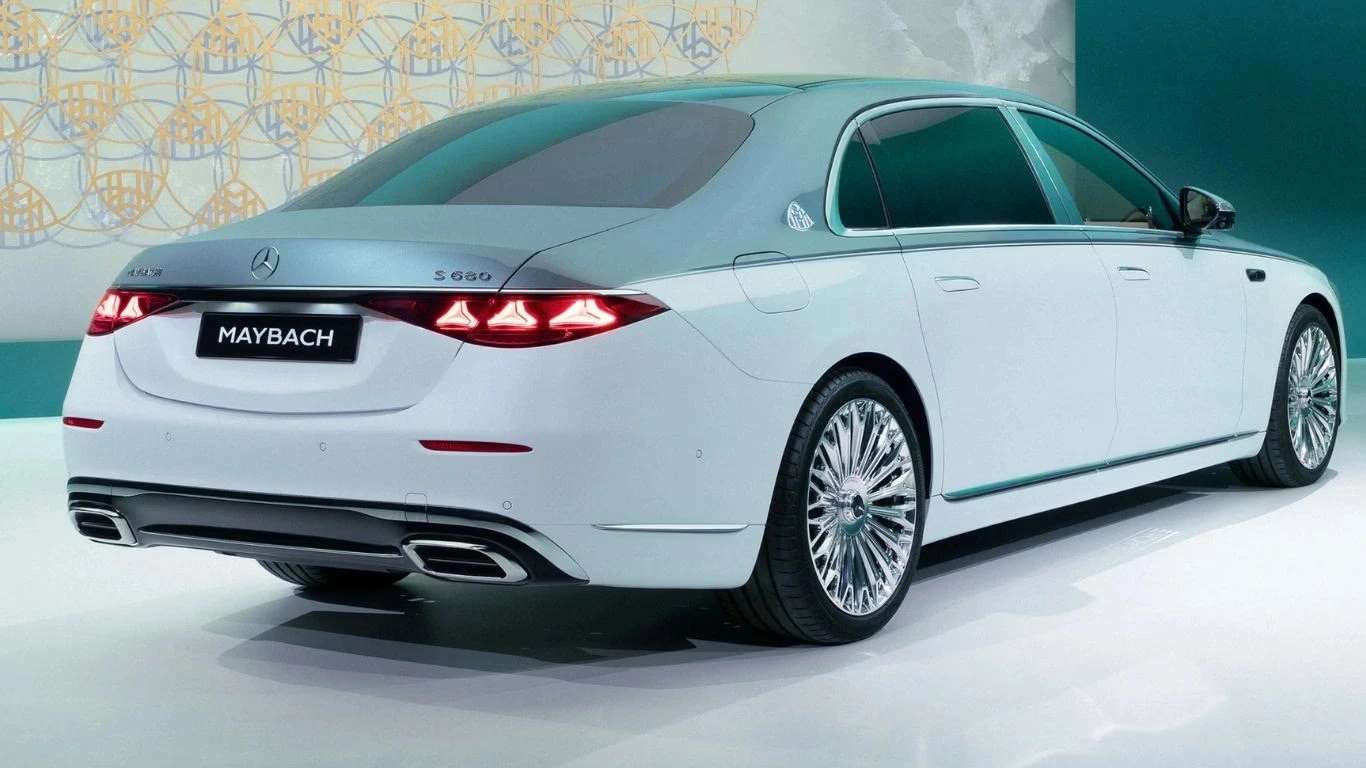 Mercedes Maybach S-Class Rear View Design
