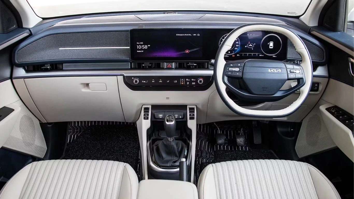 Kia Carens Clavis Interiors