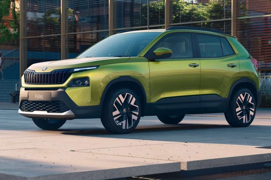 Skoda Kylaq Left Front Three Quarter Skoda Kylaq Left Front Three Quarter