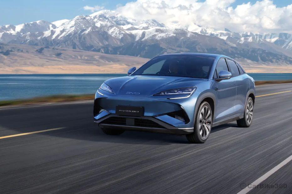 BYD SeaLion 7 Left Front Three Quarter BYD SeaLion 7 Left Front Three Quarter