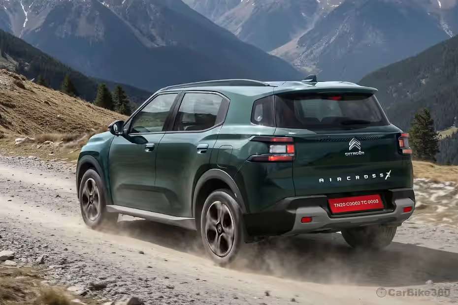 Citroen Aircross X Left Rear Three Quarter Citroen Aircross X Left Rear Three Quarter