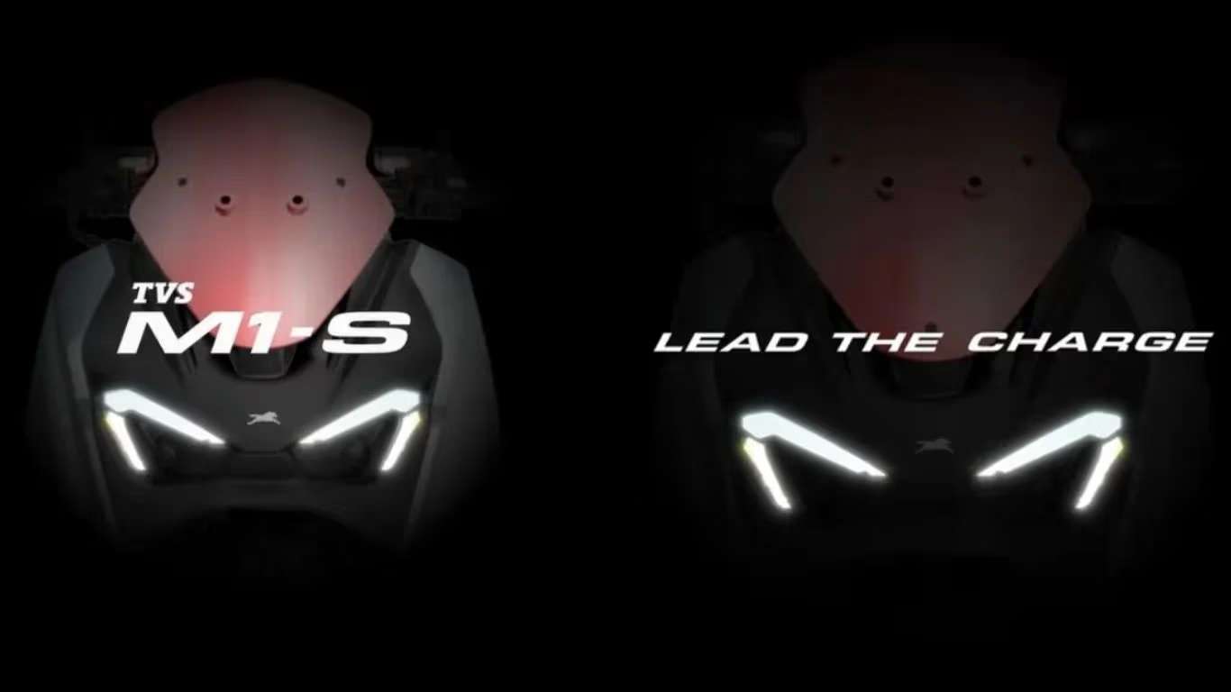 TVS M1-S Electric Scooter Teased Before Its Official Debut Audio