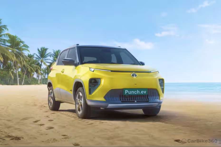 Tata Punch EV Right Front Three Quarter View Tata Punch EV Right Front Three Quarter View