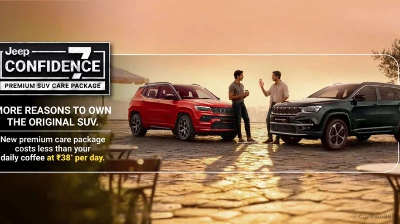 Jeep India Introduces Confidence 7 Ownership Program For Compass and Meridian Models Audio