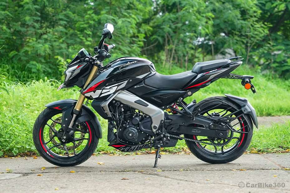 Bajaj Pulsar NS400Z Side Profile View (Left) Bajaj Pulsar NS400Z Side Profile View (Left)