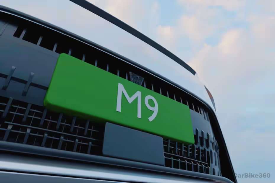 MG M9 EV Front Badge MG M9 EV Front Badge