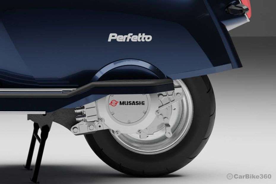 BNC Perfetto Rear Tyre View BNC Perfetto Rear Tyre View