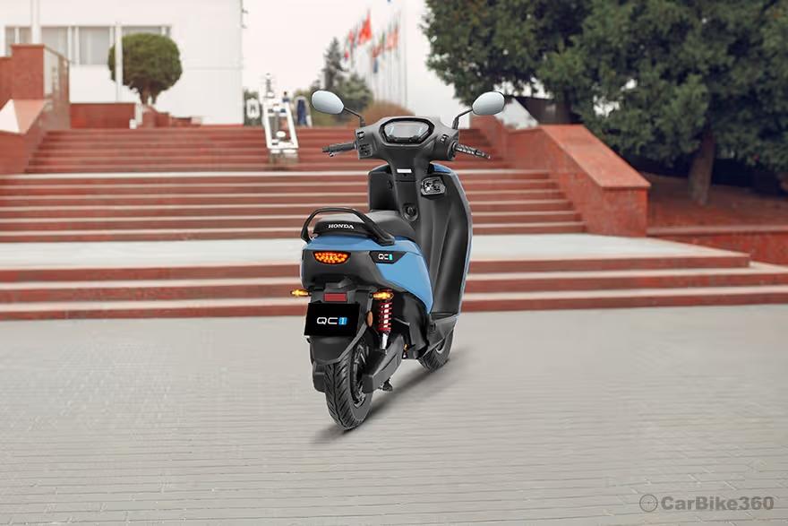 Honda QC1 Rear Right View Honda QC1 Rear Right View