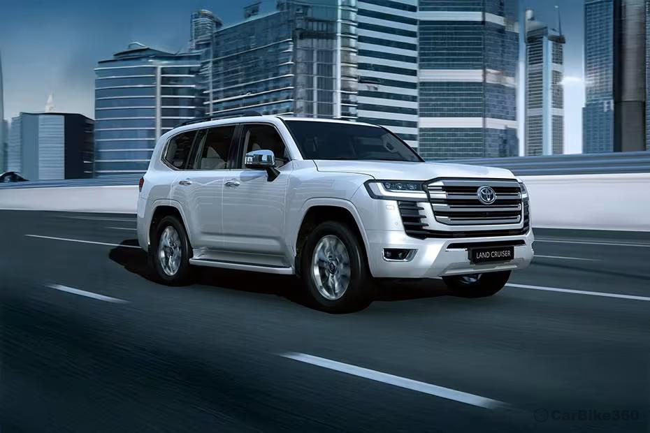 Toyota Land Cruiser Right Front Three Quarter Toyota Land Cruiser Right Front Three Quarter