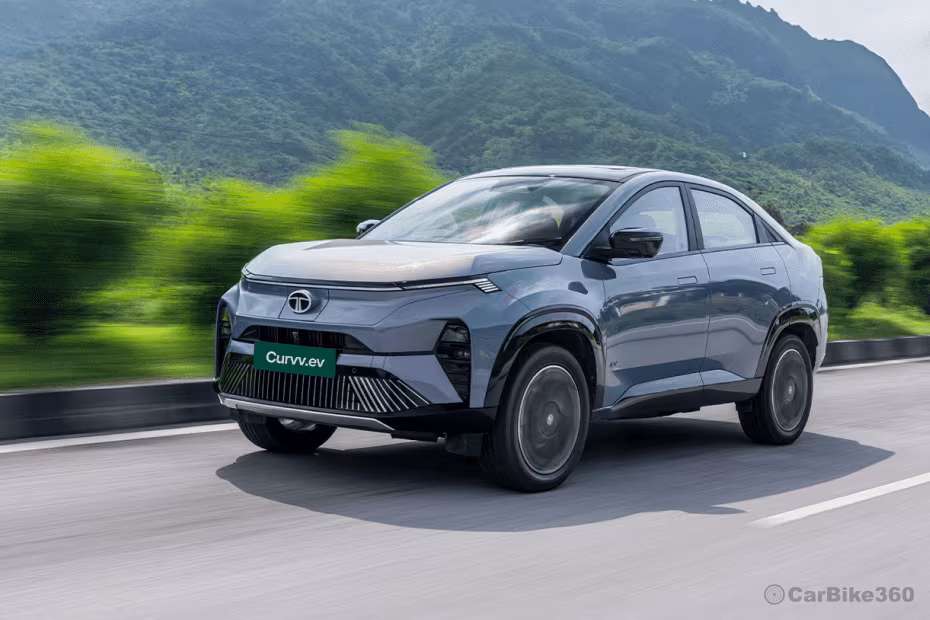 Tata Curvv EV Left Front Three Quarter Tata Curvv EV Left Front Three Quarter