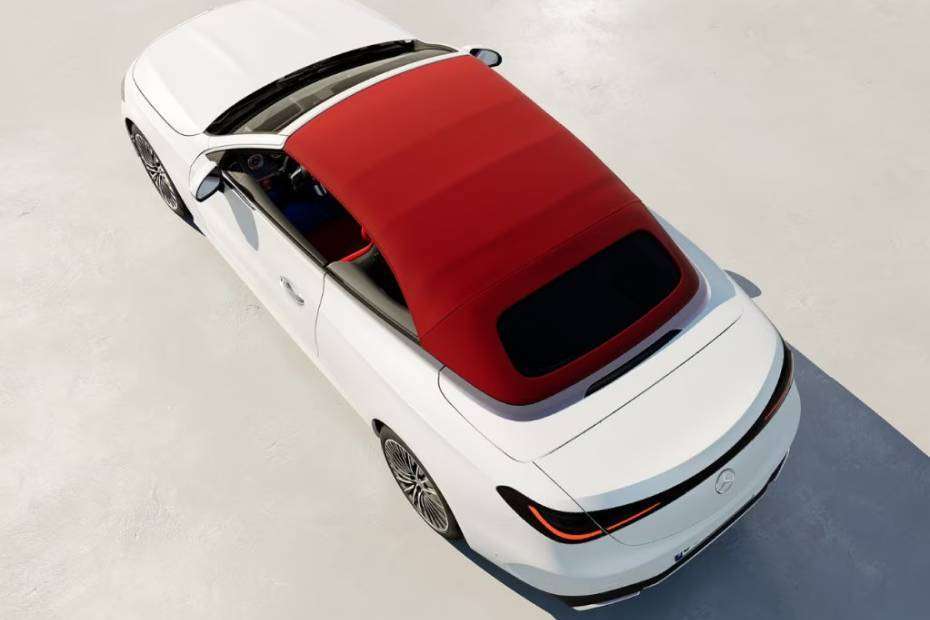 Mercedes Benz CLE Cabriolet Top View Mercedes Benz CLE Cabriolet Top View