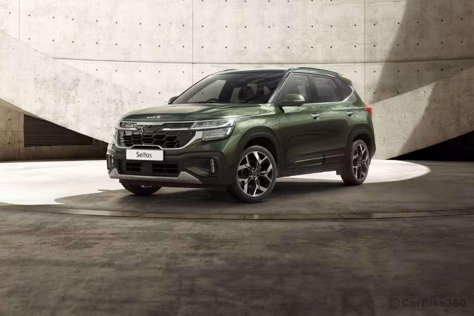 Kia Seltos Facelift Left Front Three Quarter Kia Seltos Facelift Left Front Three Quarter
