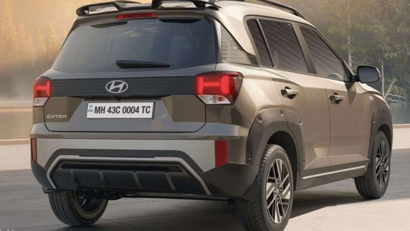 Hyundai Exter Rear Design