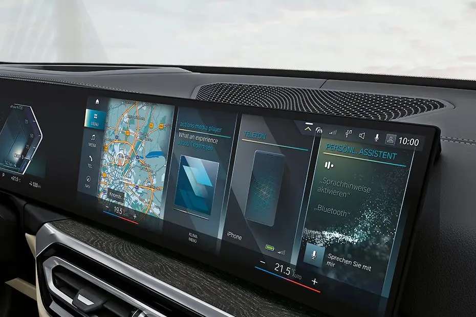 BMW i4 इंफोटेनमेंट सिस्टम BMW i4 इंफोटेनमेंट सिस्टम